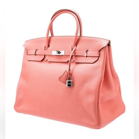 HEREMES EUC Clemence Birkin Rose-Tea 40 - Picture 3 of 7